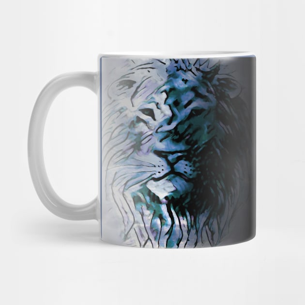 Twilight Lion by TrueArtworxGraphics